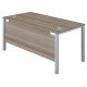 Olton Goal Post 600mm Deep Straight Desk 